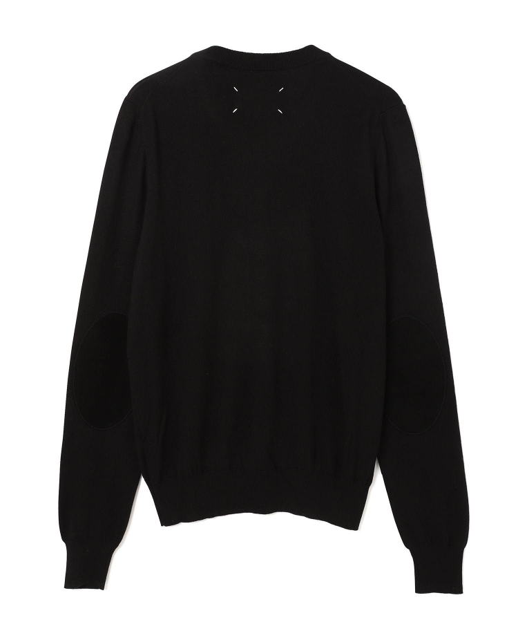 14G ELBOW PATCHES CREW KNIT （Maison Margiela）｜TATRAS CONCEPT ...