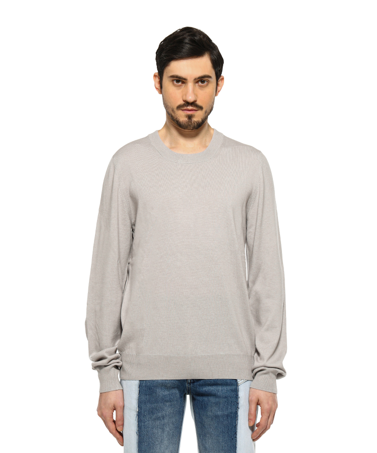 14G ELBOW PATCHES CREW KNIT （Maison Margiela）｜TATRAS CONCEPT