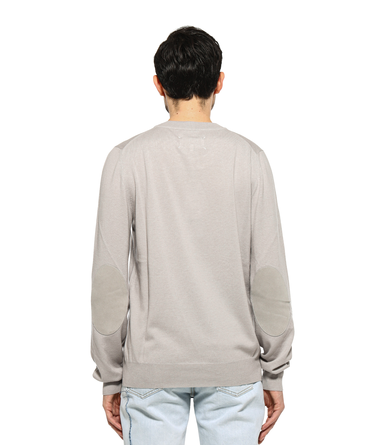 14G ELBOW PATCHES CREW KNIT （Maison Margiela）｜TATRAS CONCEPT