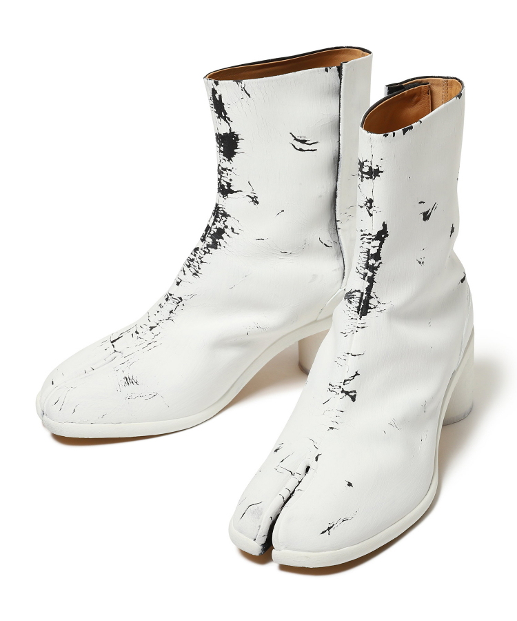 Maison Margiela ペンキ足袋ブーツ tabi boots - ブーツ