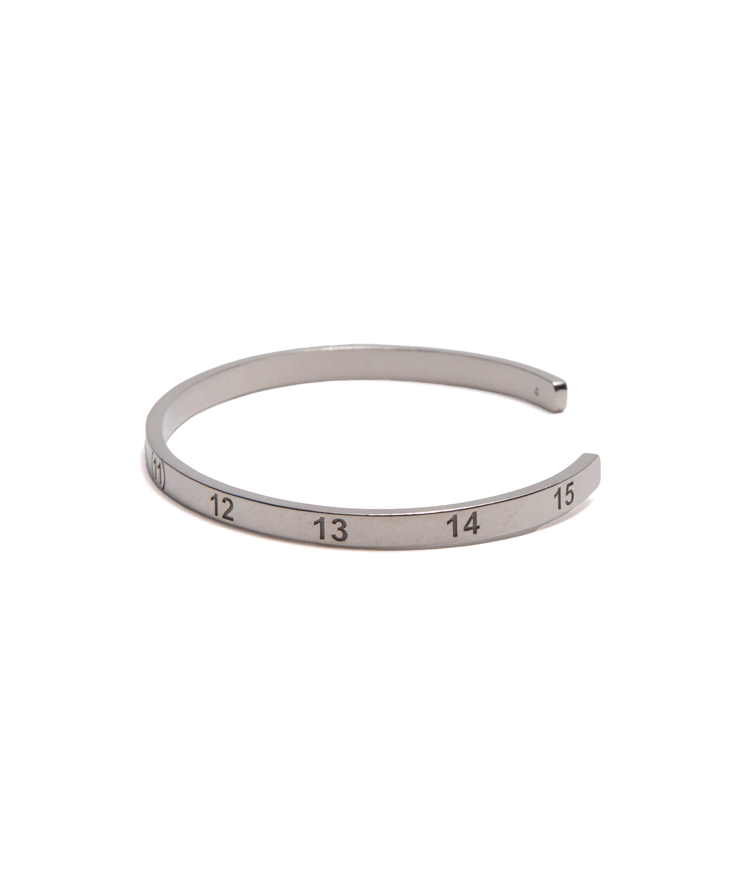 4mm Sterling Silver Number Collection Cuff（Maison Margiela 