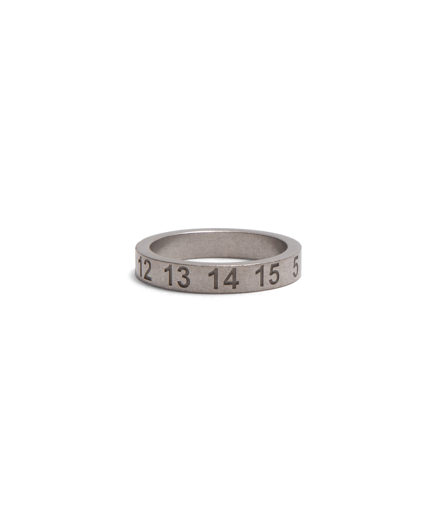 4mm Sterling Silver Number Collection Ring（Maison Margiela 