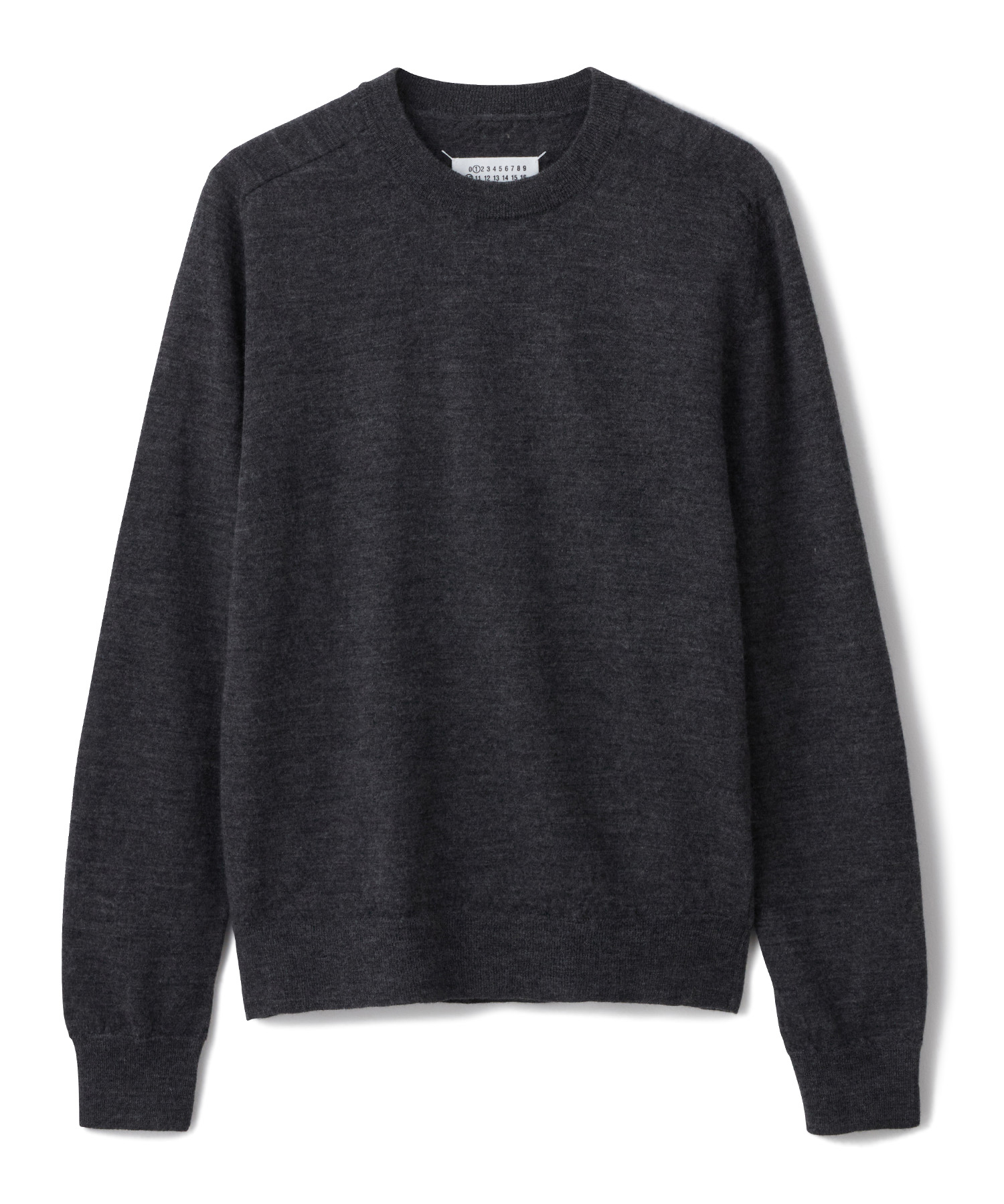 Maison Margiela (メゾン マルジェラ) Crewneck 送料無料 CHARCOAL/13 サイズ:S,M,L ニット・セーター メンズ