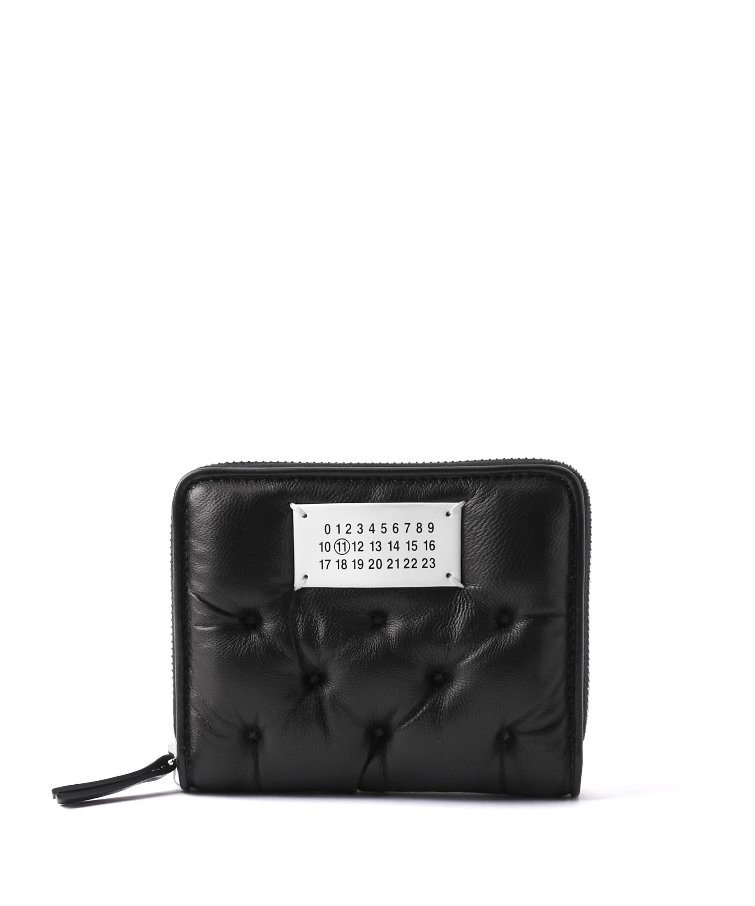 Maison Margiela (メゾン マルジェラ) WALLET ZIP AROUND CONTINENTAL SMALL 送料無料 BLACK/01 サイズ:F 財布＆カードケース メンズ