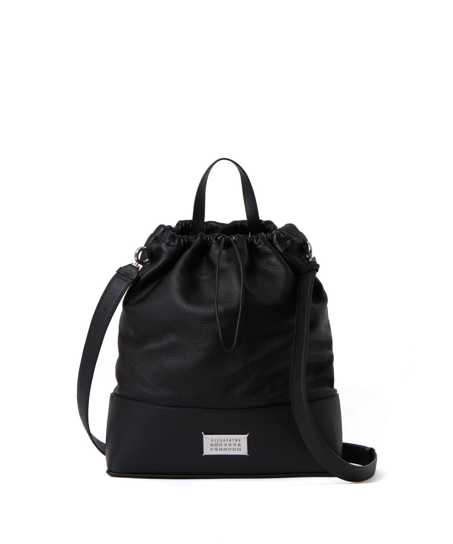 Maison Margiela (メゾン マルジェラ) 5AC DAILY DRAWSTRING BACKPACK MEDIUM 送料無料 BLACK/01 サイズ:F バックパック・リュック メンズ