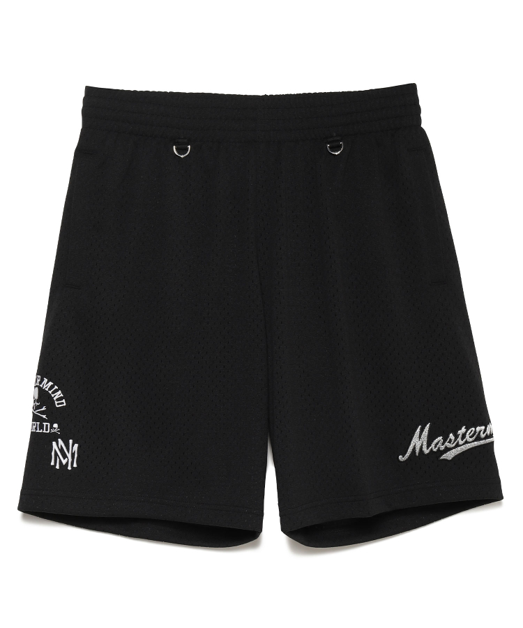 MASTERMIND WORLD×mitchell&ness MESH SHORTS COLLAB（mastermind 