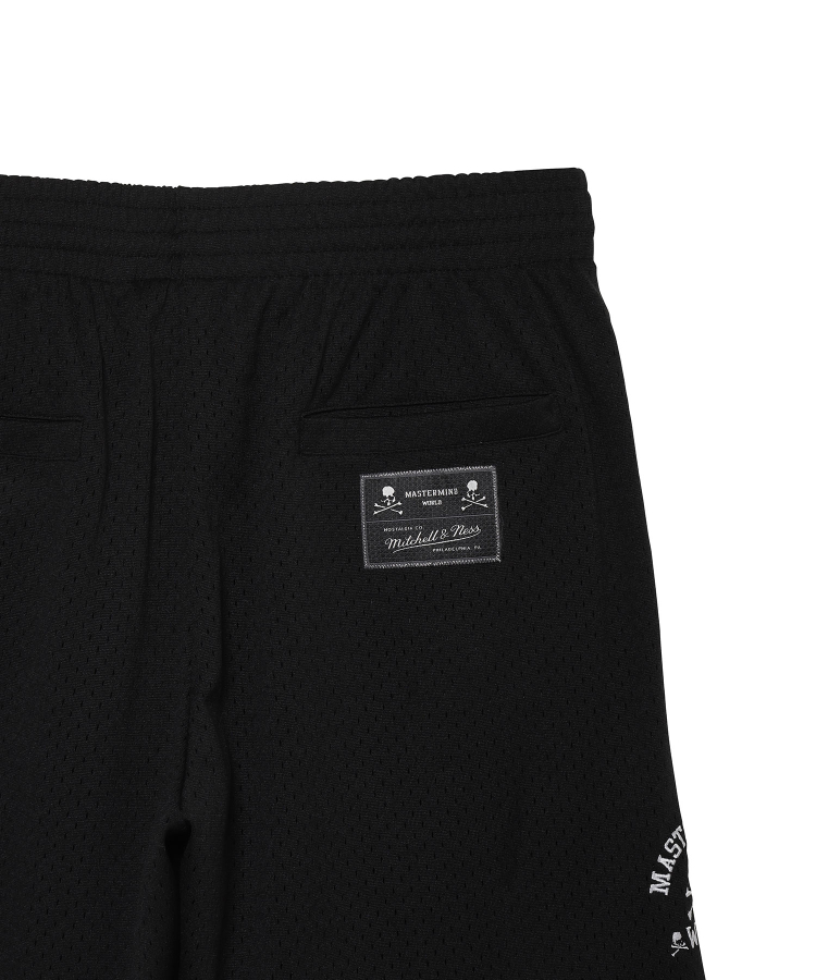 MASTERMIND WORLD×mitchell&ness MESH SHORTS COLLAB（mastermind 