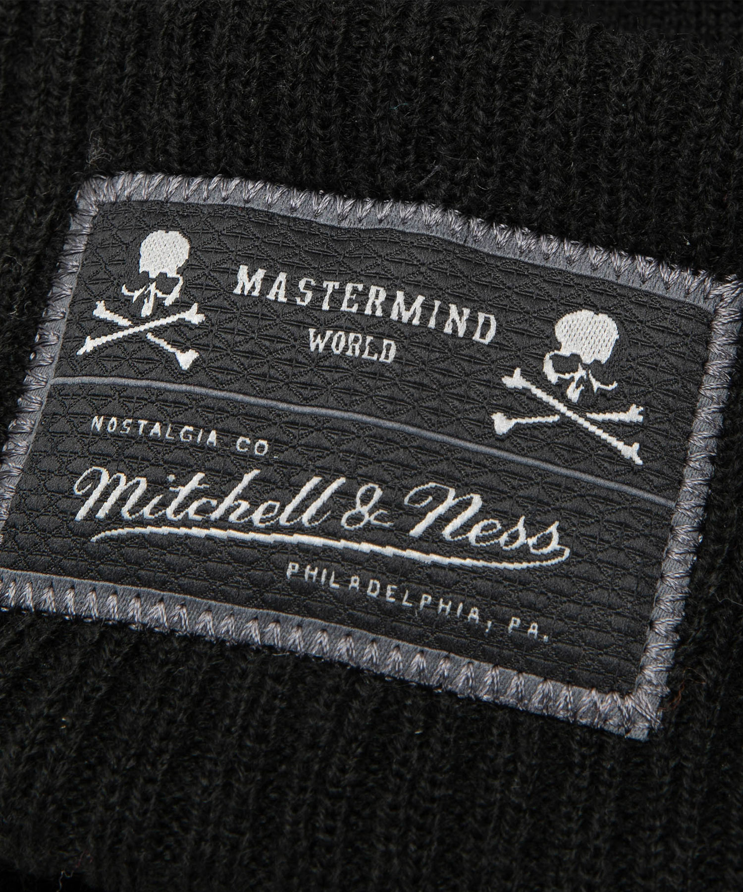 MASTERMIND WORLD×mitchell&ness KNIT COLLAB（mastermind）｜TATRAS