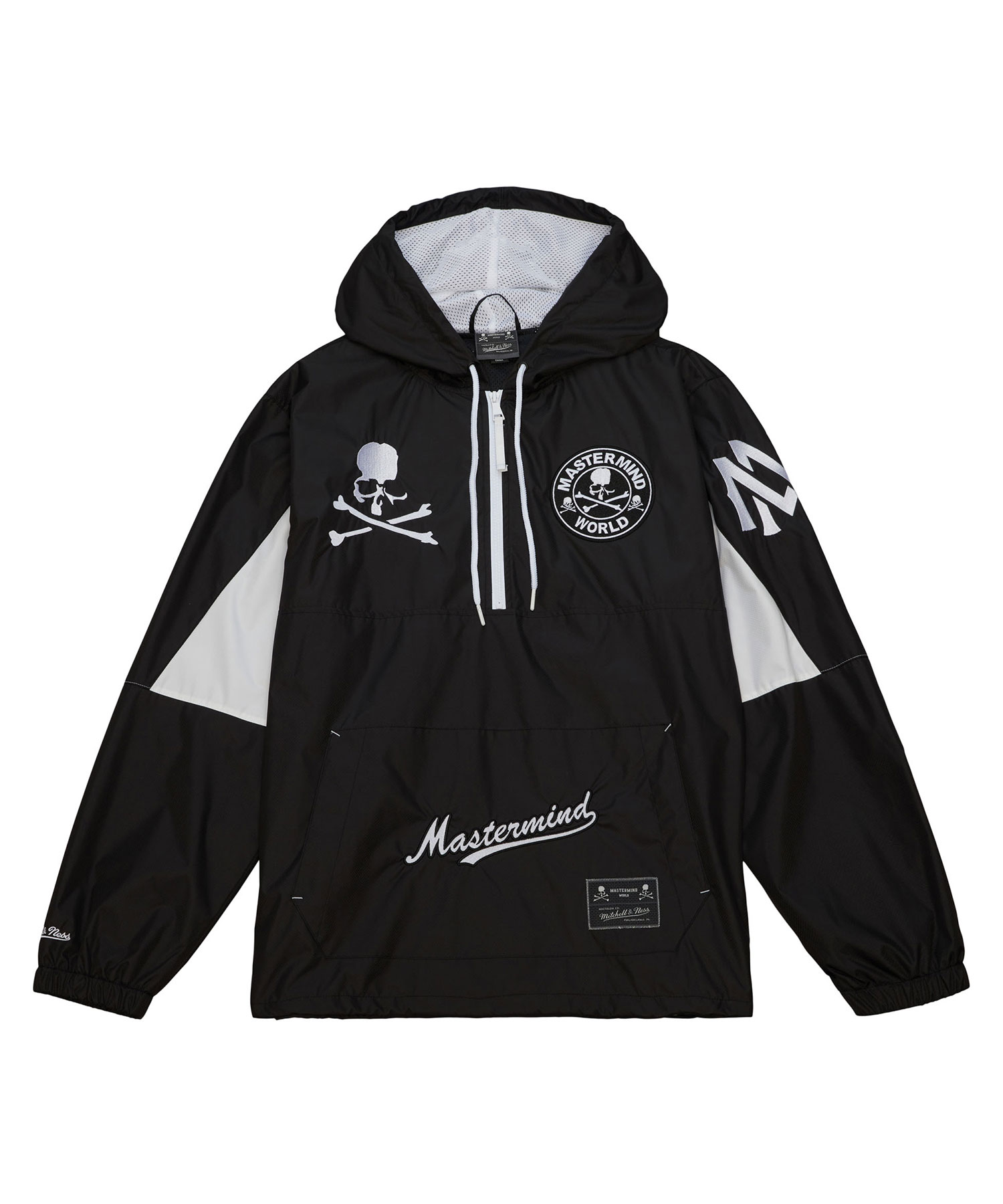 MASTERMIND WORLD×mitchell&ness LIGHTWEIGHT ANORAK