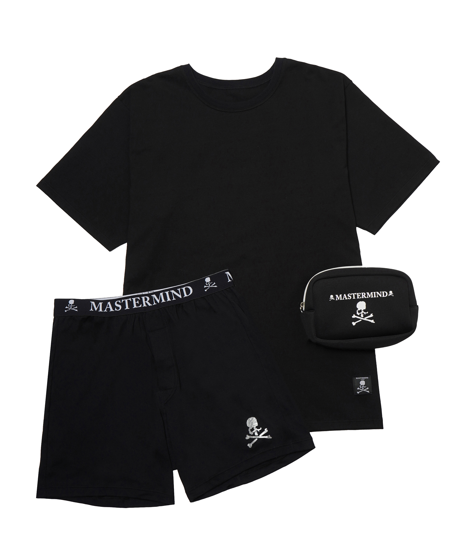 mastermind (マスターマインド) TRUNKS SET BLACK/01 サイズ:M,L その他 メンズ