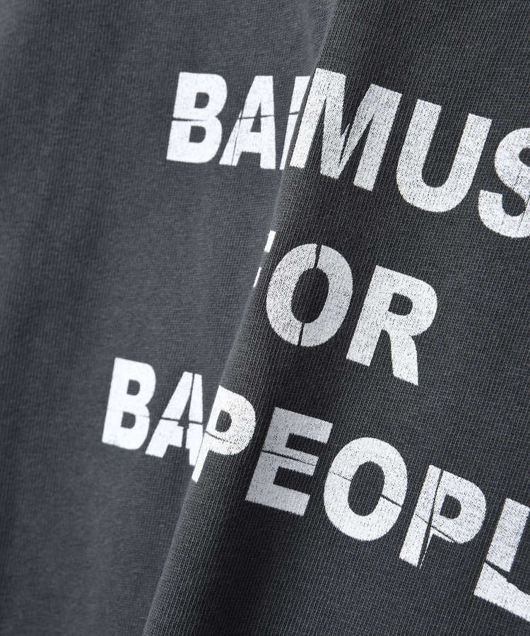 BAD MUSIC FOR BAD PEOPLE T（Mr.Saturday）｜TATRAS CONCEPT STORE