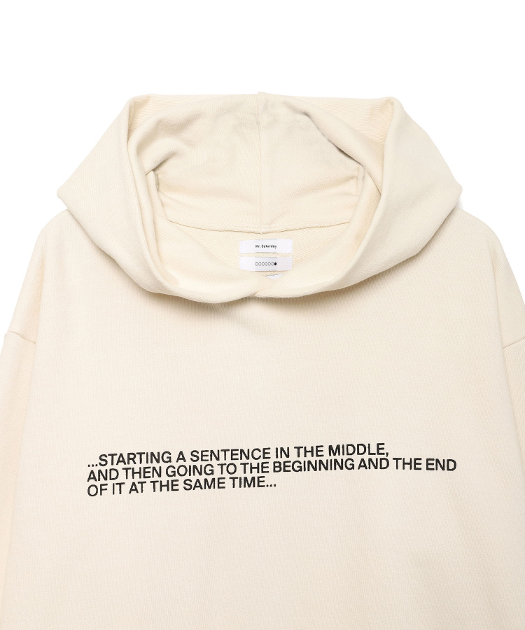 Both Directions Pullover Hoodie（Mr.Saturday）｜TATRAS CONCEPT