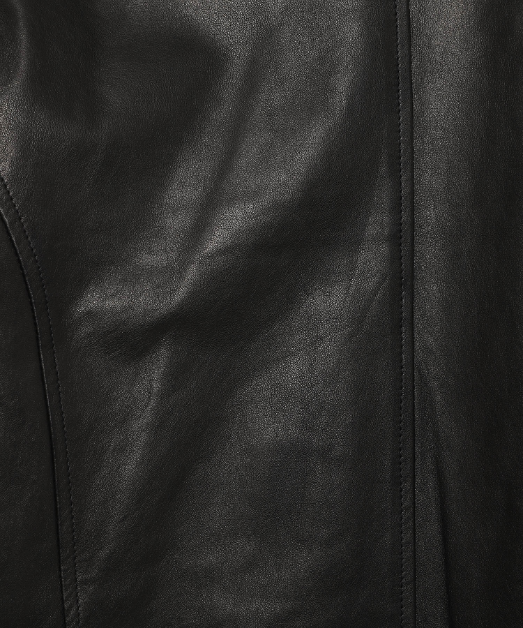 LAMB Leather Single Riders jacket（MUSHER）｜TATRAS CONCEPT STORE