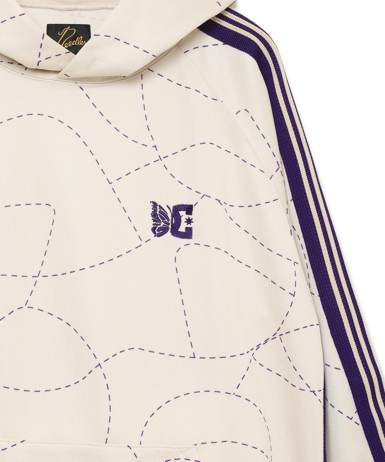 NEEDLES x DC SHOES Track Hoody - Poly Smooth / Printed（NEEDLES 