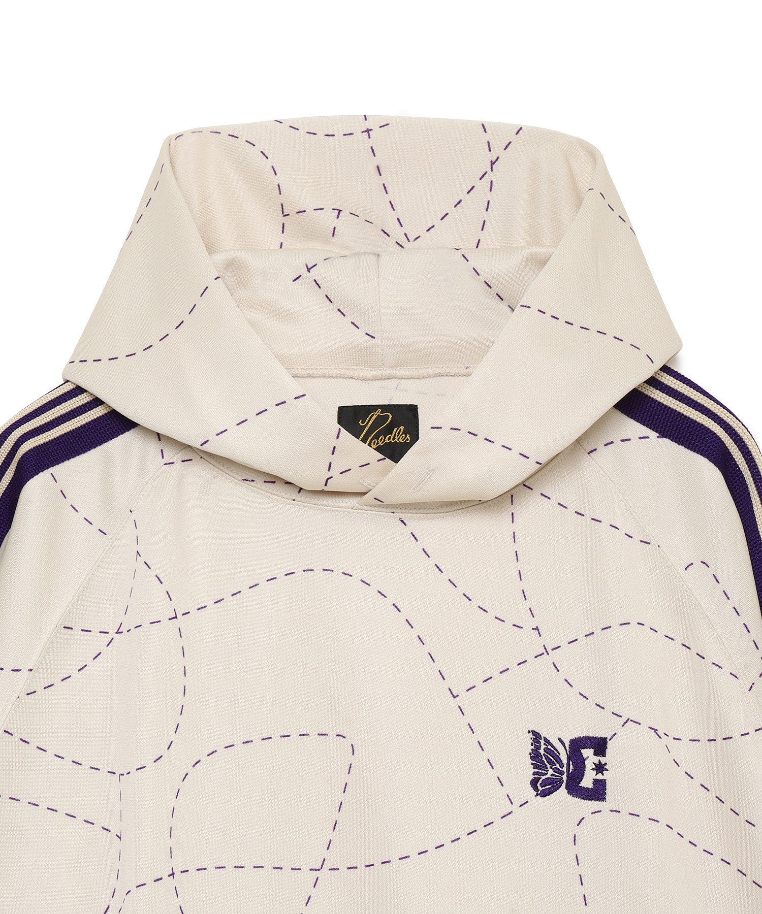 NEEDLES x DC SHOES Track Hoody - Poly Smooth / Printed（NEEDLES 