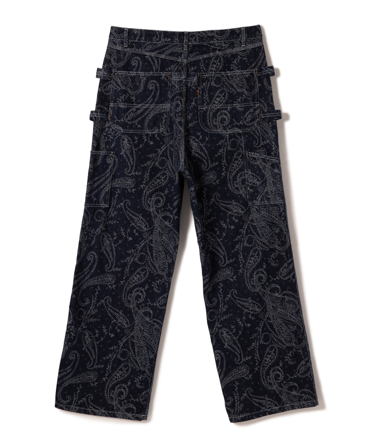 Apron Pant - 10oz Denim / Paisley Jq.（NEEDLES）｜TATRAS