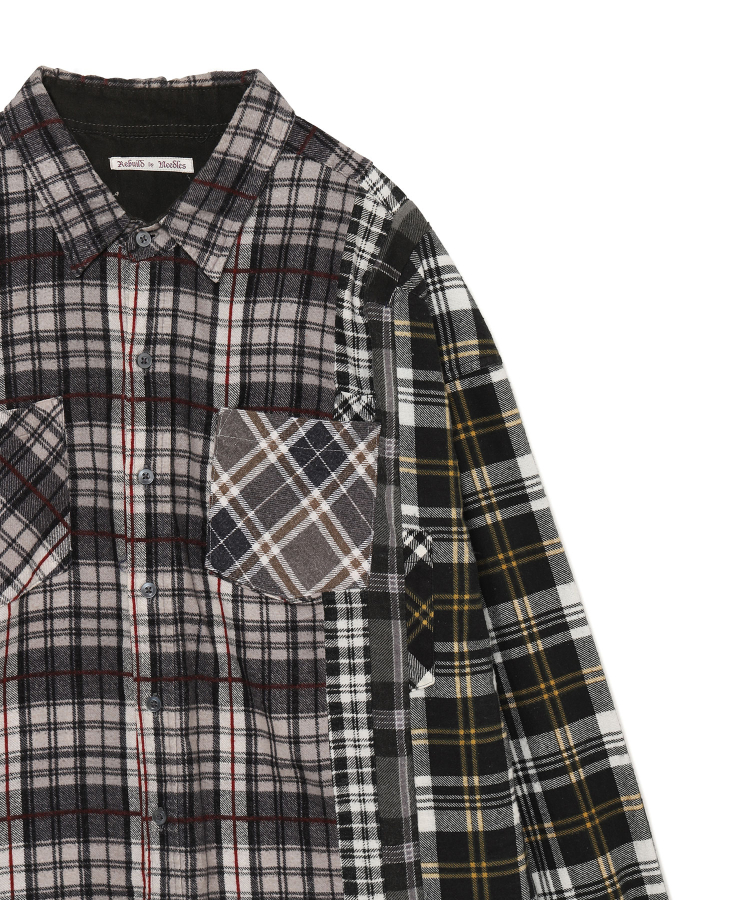 Flannel Shirt - 7 Cuts Wide Shirt（NEEDLES）｜TATRAS CONCEPT STORE