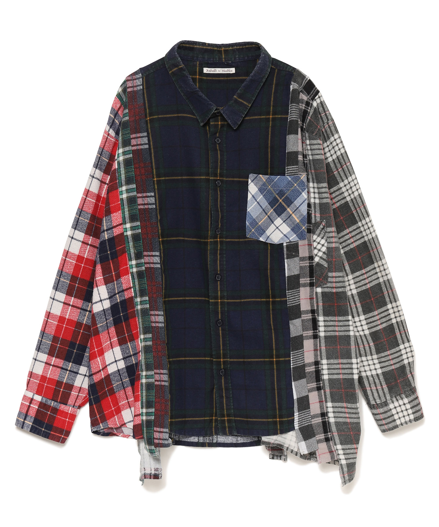 Flannel Shirt - 7 Cuts Wide Shirt（NEEDLES）｜TATRAS