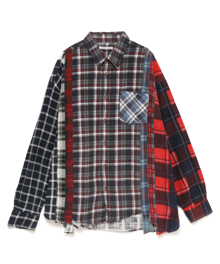 Flannel Shirt - 7 Cuts Wide Shirt（NEEDLES）｜TATRAS CONCEPT STORE ...
