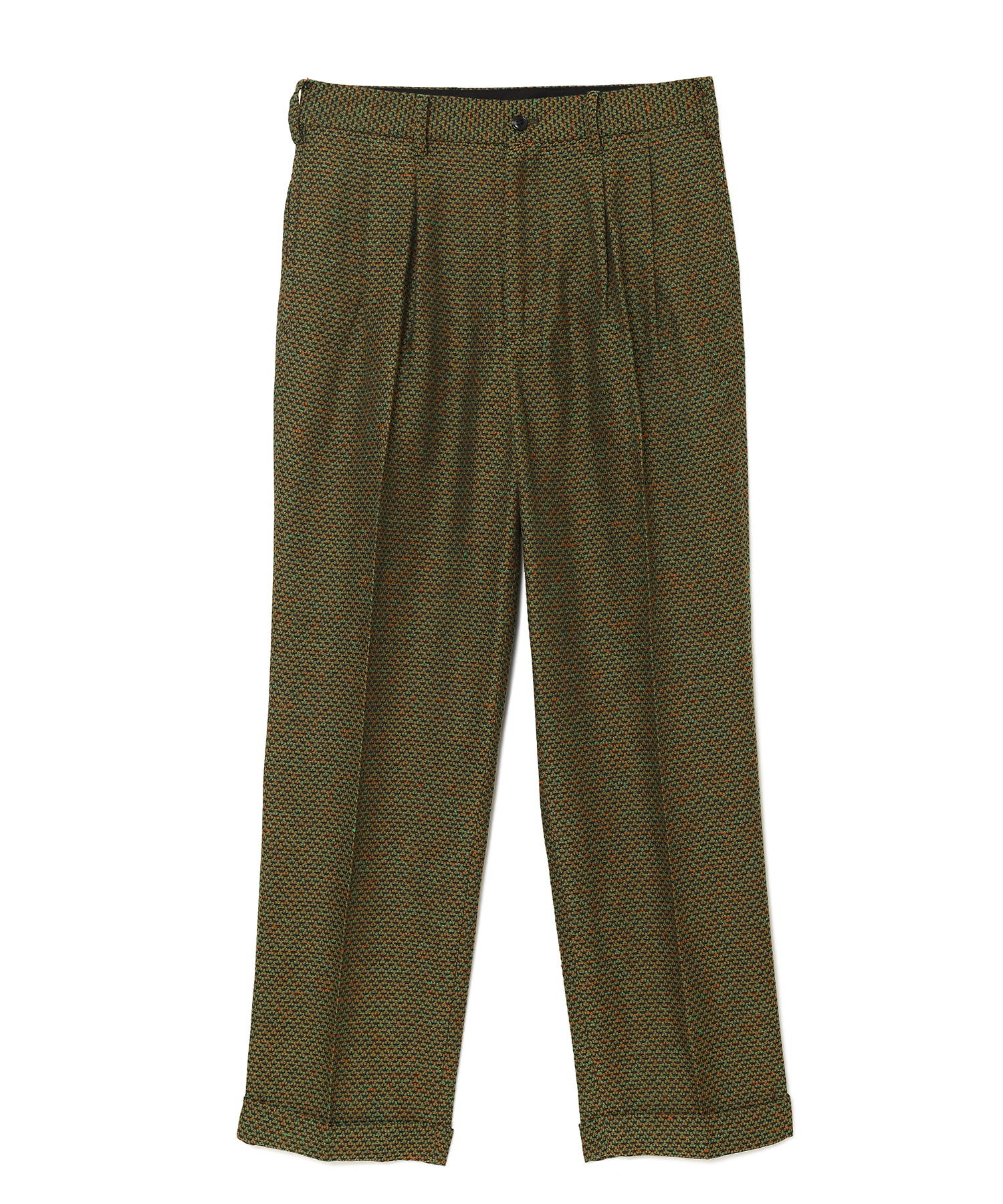 Tucked Trouser - C/PE Geometric Jq.（NEEDLES）｜TATRAS