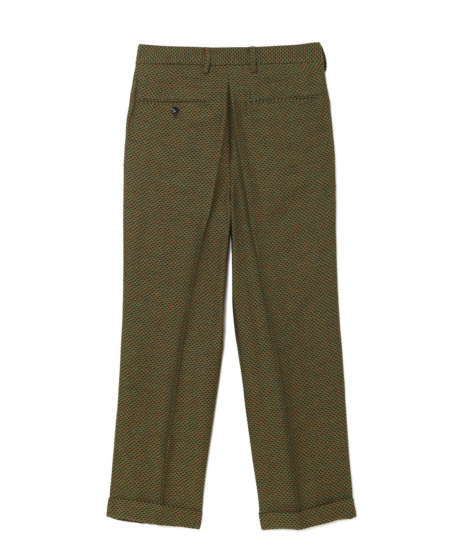 Tucked Trouser - C/PE Geometric Jq.（NEEDLES）｜TATRAS 