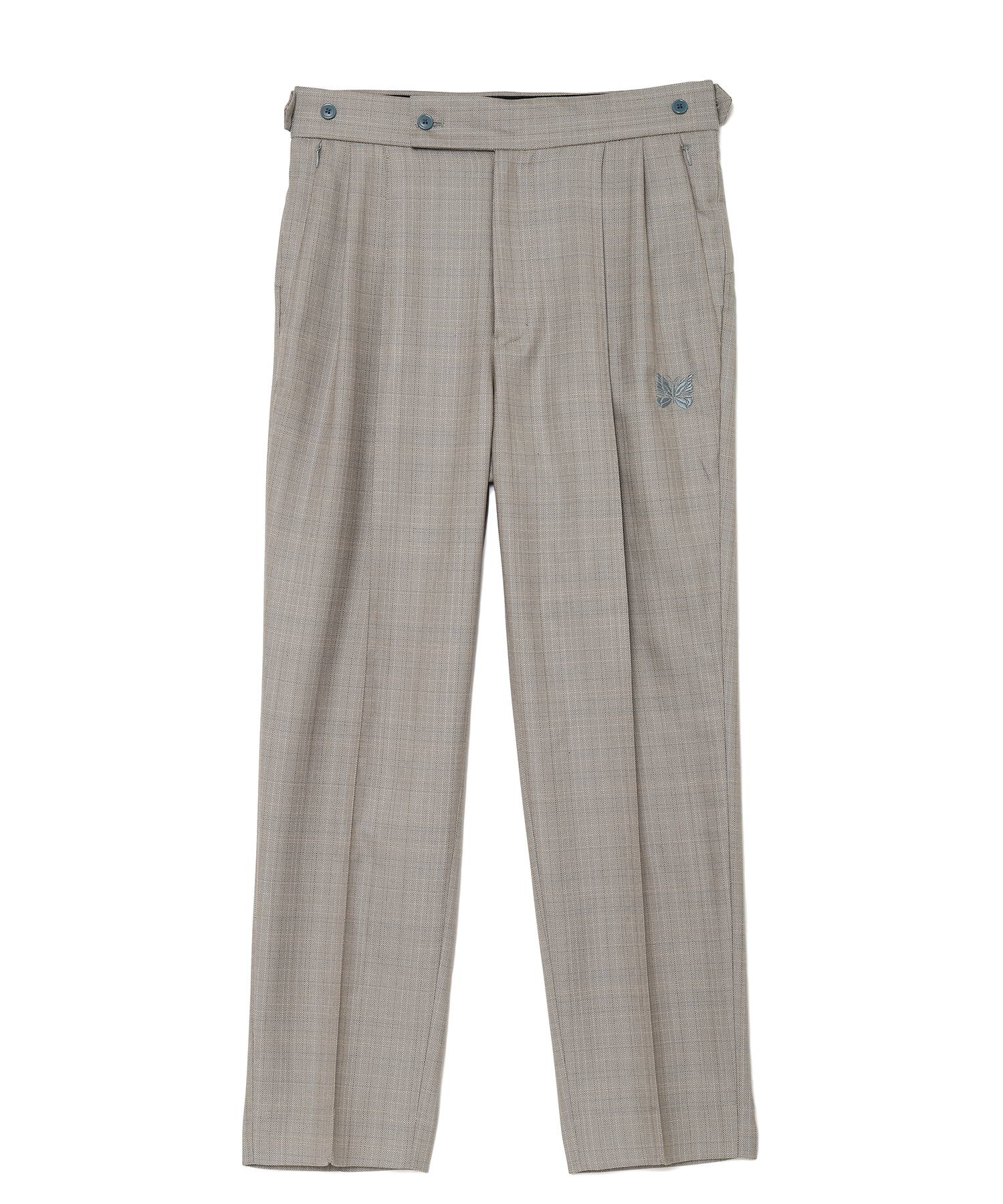 Tucked Side Tab Trouser - PE/W Plaid Cloth（NEEDLES）｜TATRAS CONCEPT