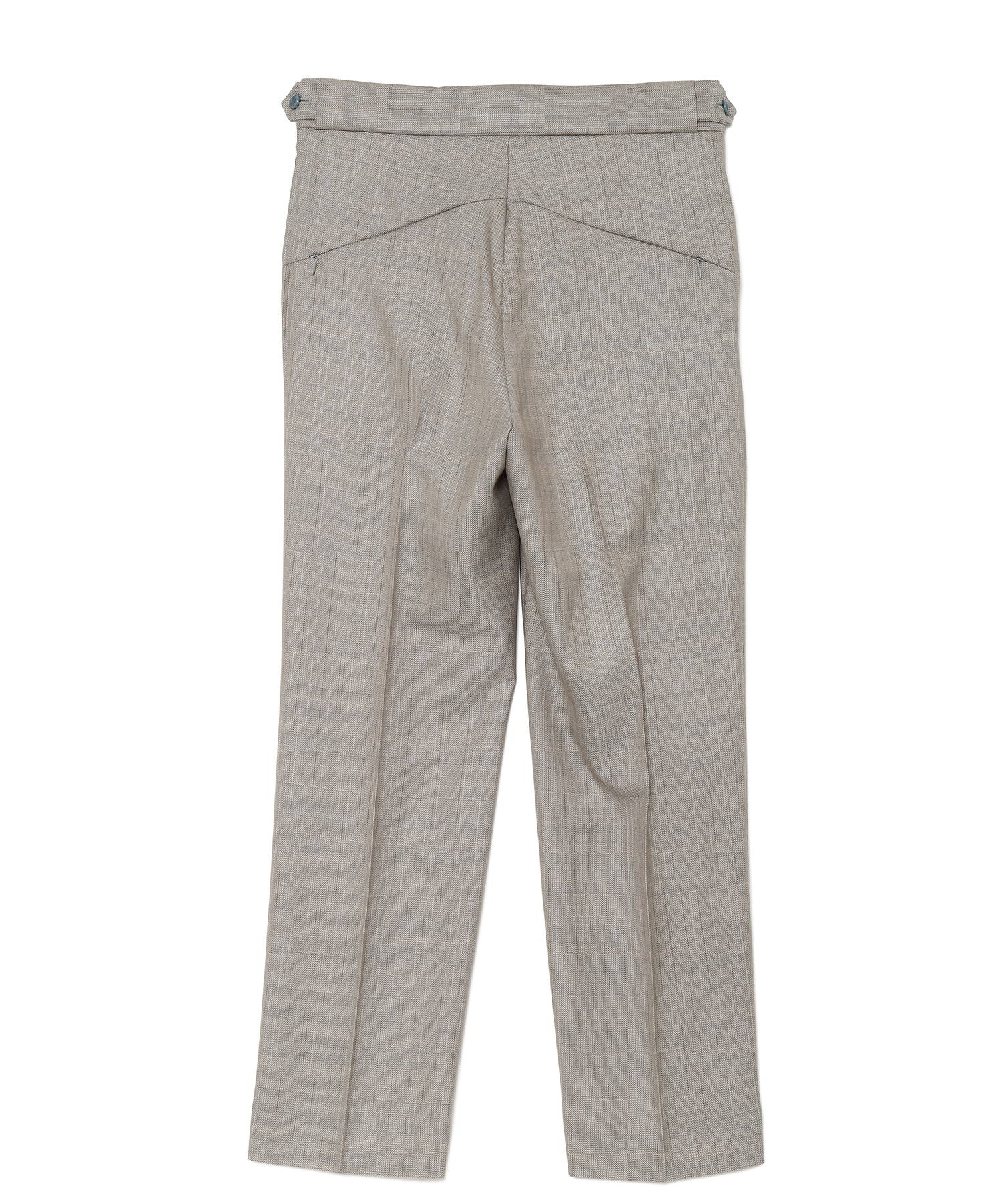 Tucked Side Tab Trouser - PE/W Plaid Cloth（NEEDLES