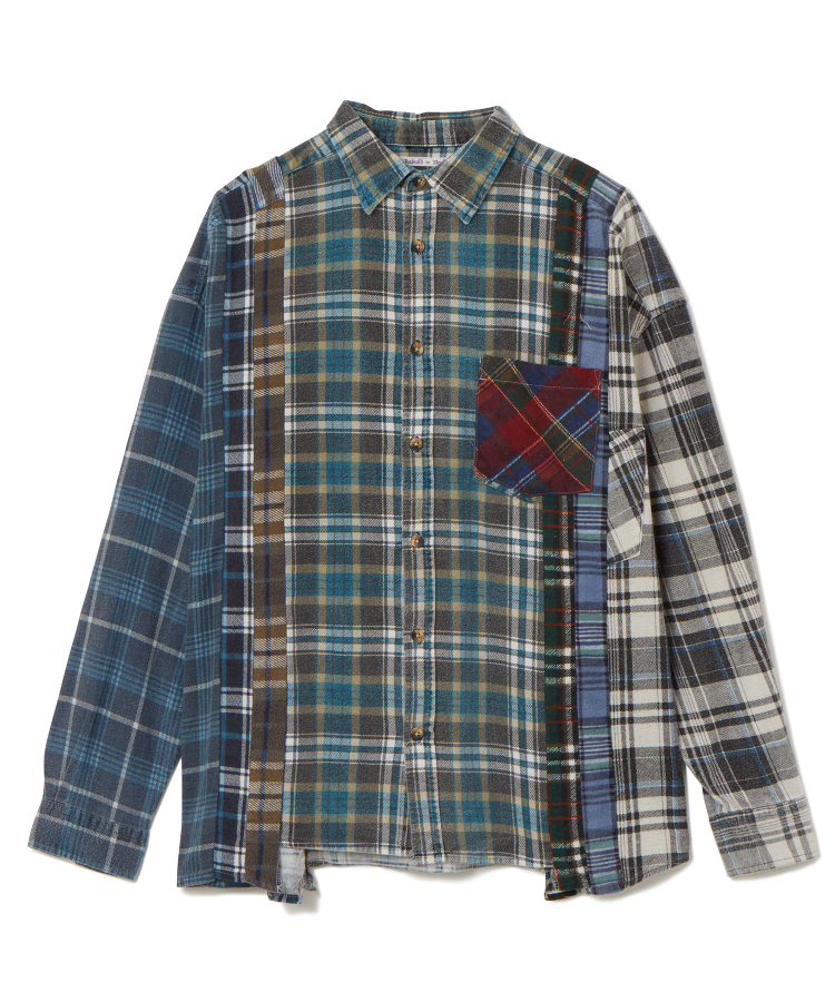 Flannel Shirt -> 7 Cuts Wide Shirt（NEEDLES）｜TATRAS CONCEPT STORE タトラス公式通販サイト