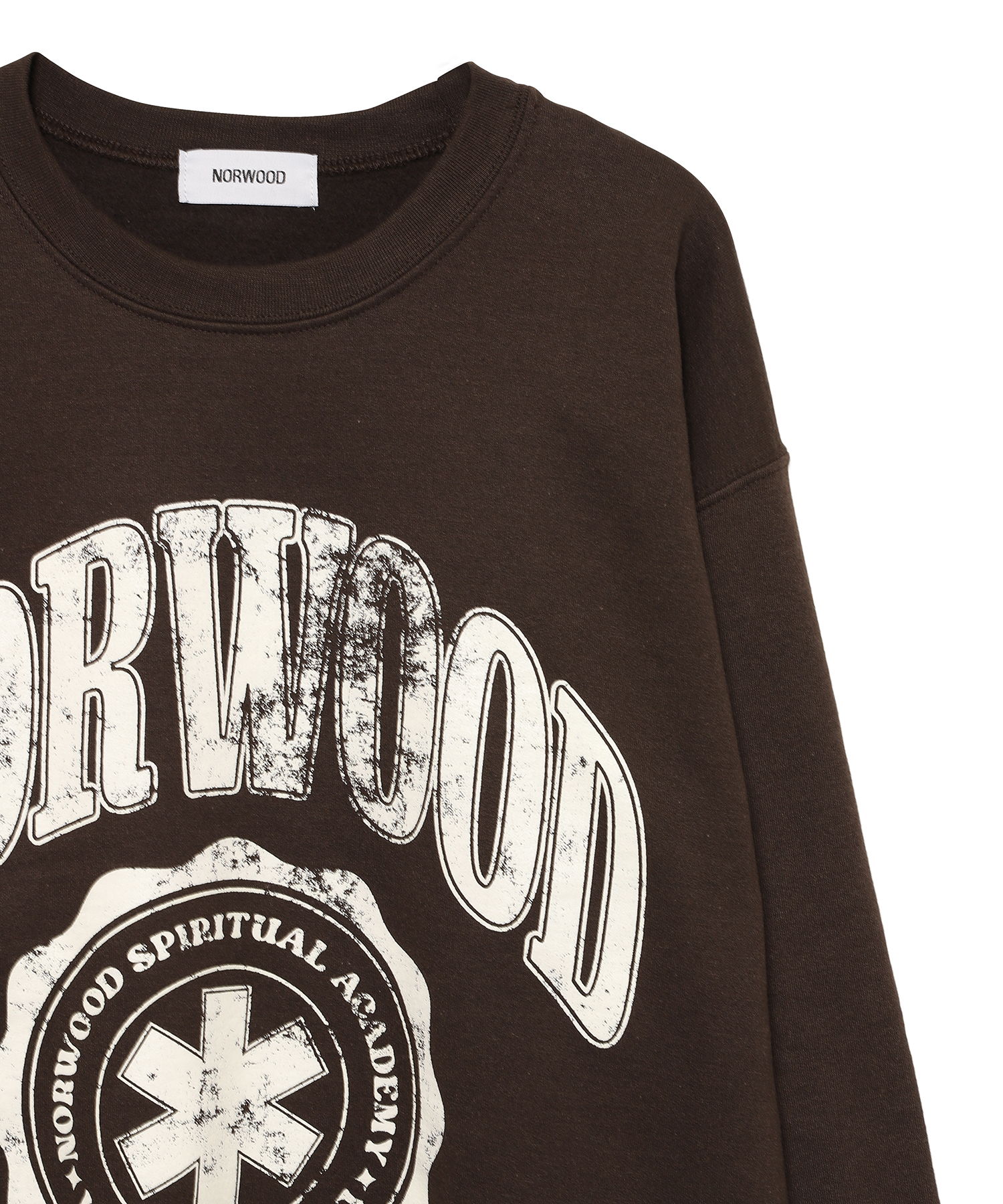 SPIRITUAL ACADEMY CREWNECK（NORWOOD）｜TATRAS CONCEPT STORE