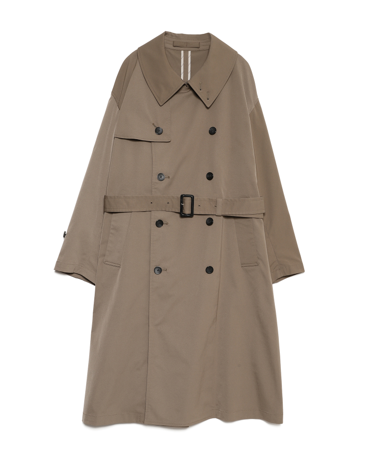 COTTONLIKE TWILL TRENCH COAT（Ohal）｜TATRAS CONCEPT STORE