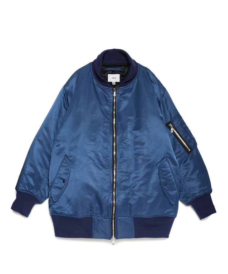 WASHED NYLON MA-1 BLOUSON（Ohal）｜TATRAS CONCEPT STORE タトラス