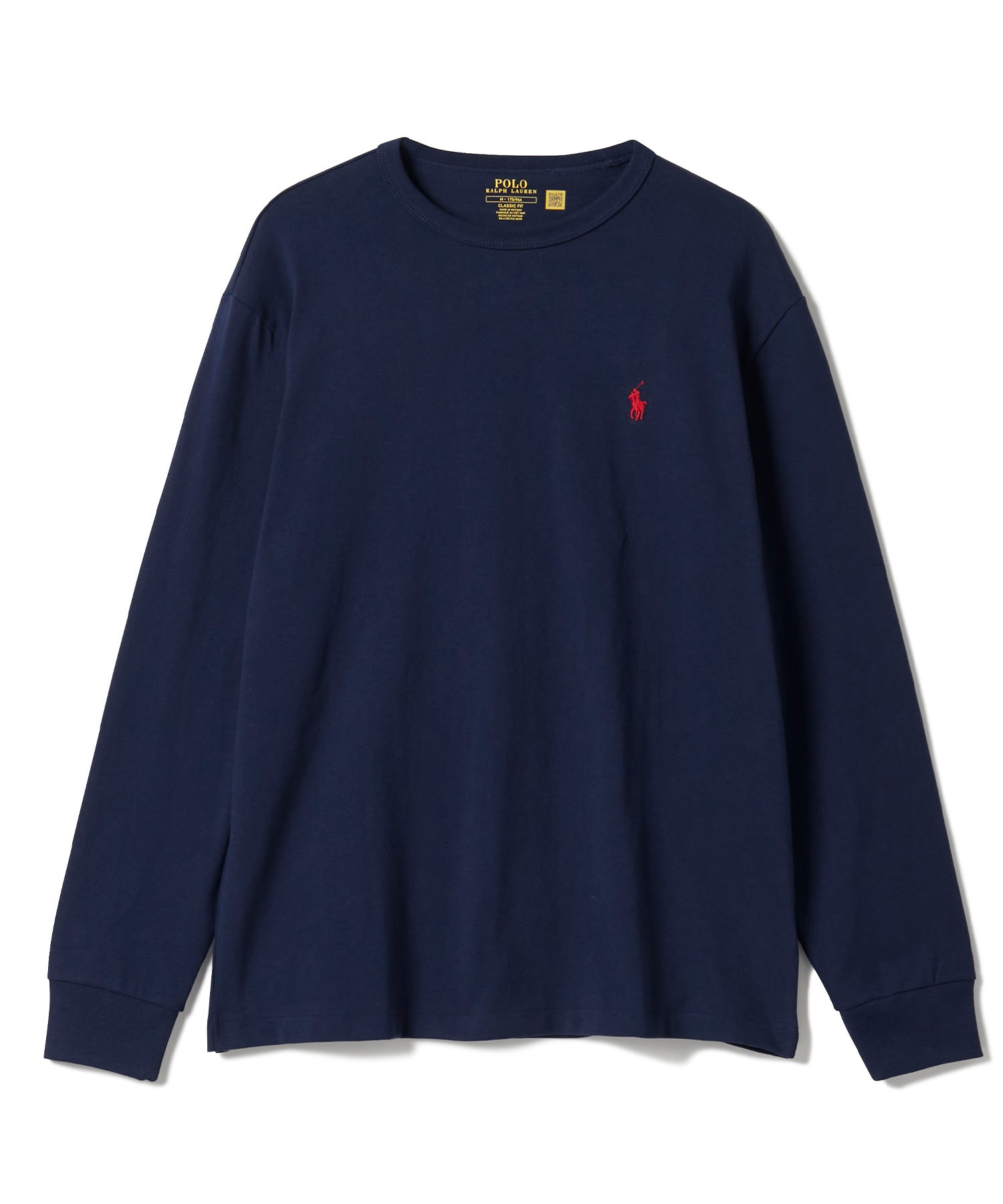 クラシックフィットヘビーウェイトロングスリーブTシャツ（POLO