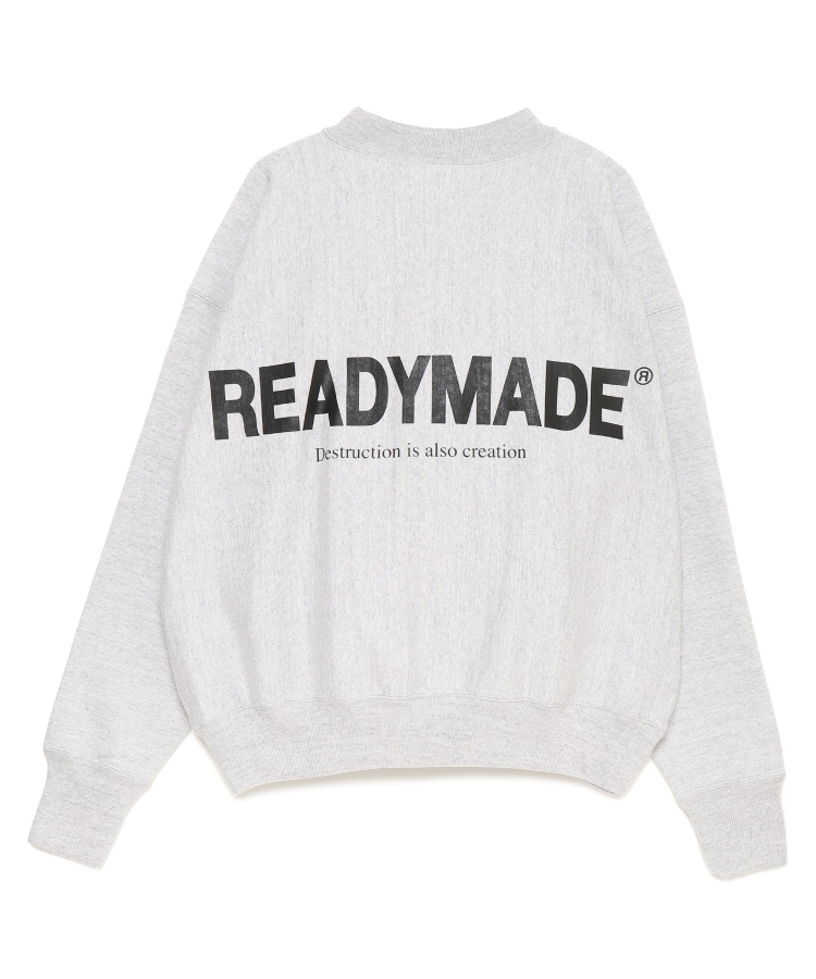 M-NECK SWT SMILE/GRAY（READYMADE）｜TATRAS CONCEPT STORE