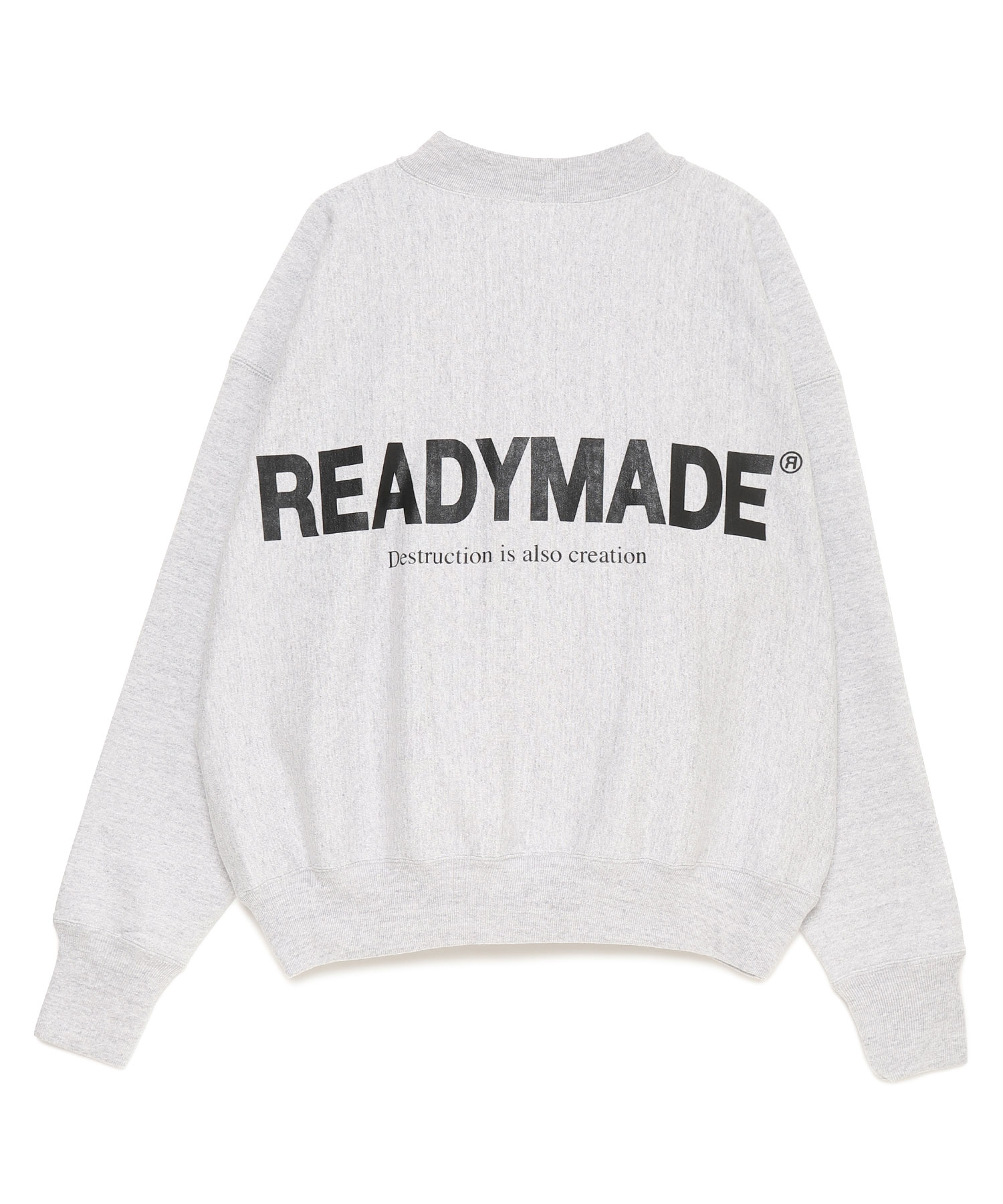 M-NECK SWT SMILE/GRAY（READYMADE）｜TATRAS CONCEPT STORE タトラス