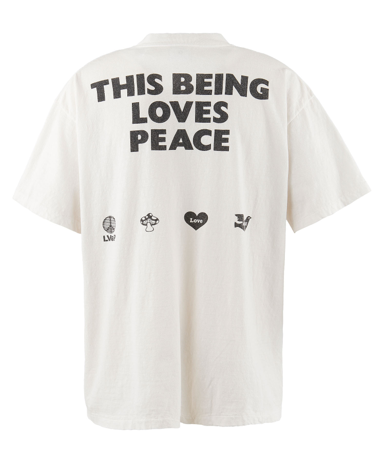 SS T-SHIRT PEACE/WHT（READYMADE）｜TATRAS CONCEPT STORE タトラス公式通販サイト