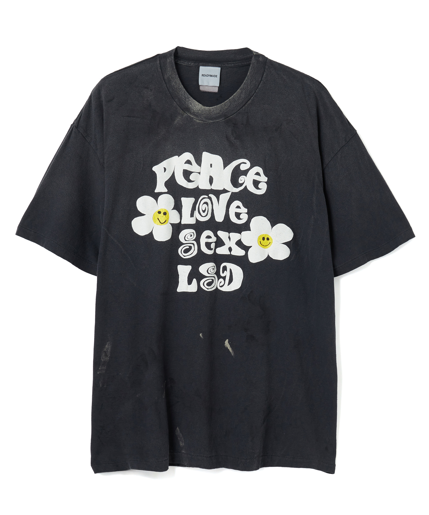 SS T-SHIRT PEACE/BLK（READYMADE）｜TATRAS CONCEPT STORE タトラス公式通販サイト