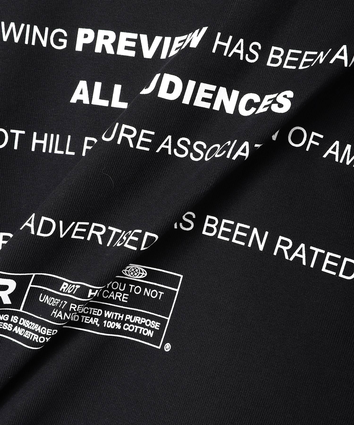 RESTRICTED T-SHIRT（RIOT HILL）｜TATRAS CONCEPT STORE タトラス公式