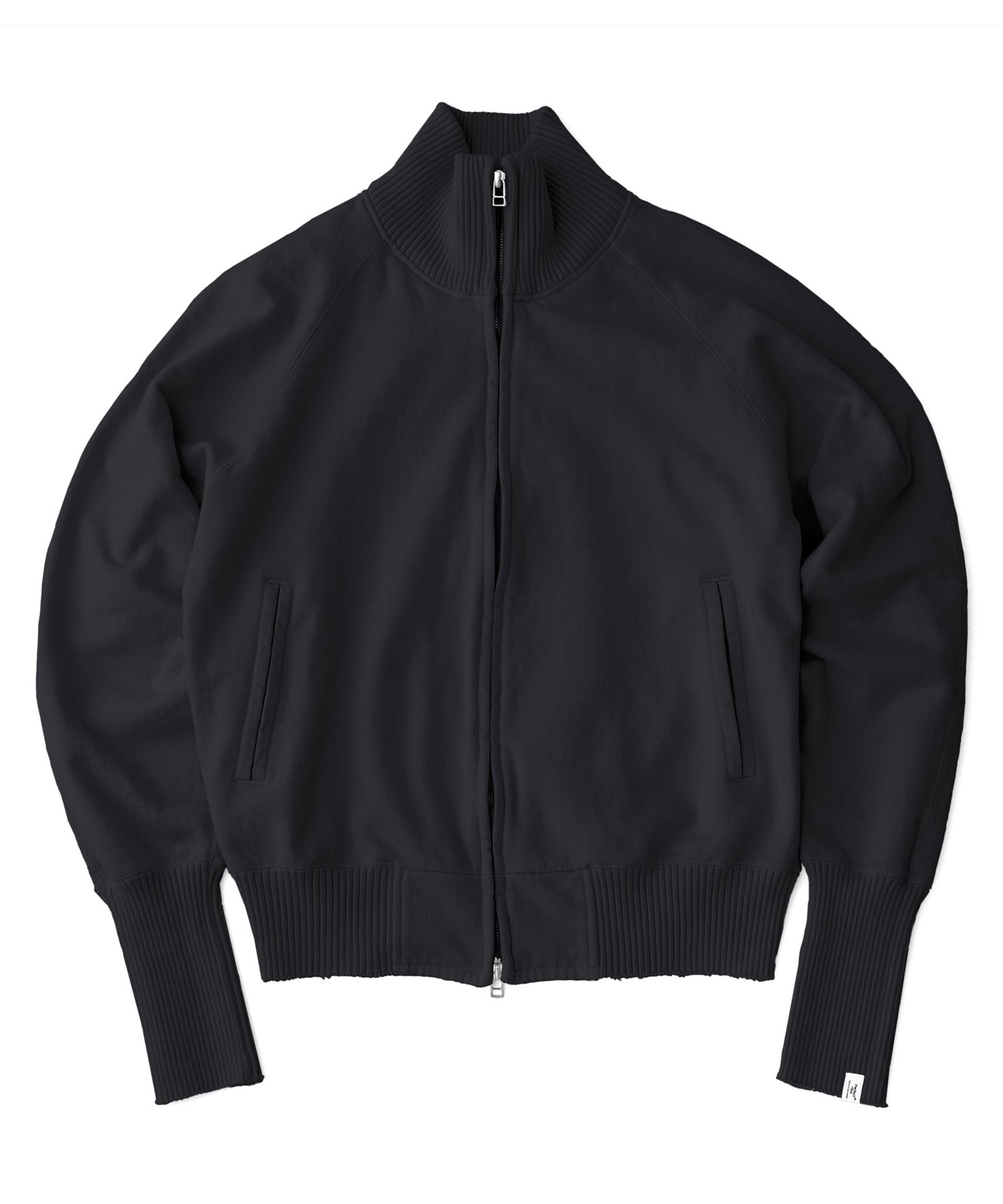 Perfect ribs High Neck Track Jacket 送料無料 BLACK/01 サイズ:M,L ジャケット メンズ