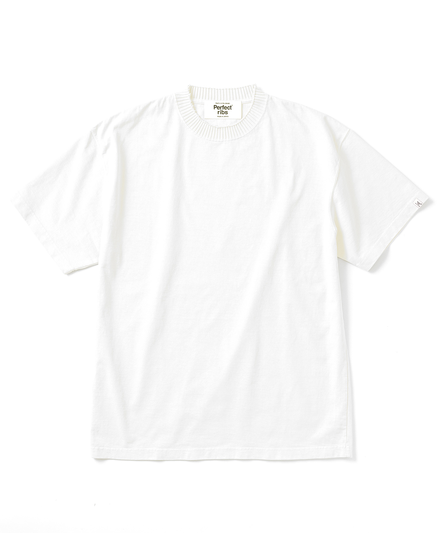 Perfect ribs Short Sleeve T Shirts WHITE/10 サイズ:M,L,XL Tシャツ・カットソー メンズ