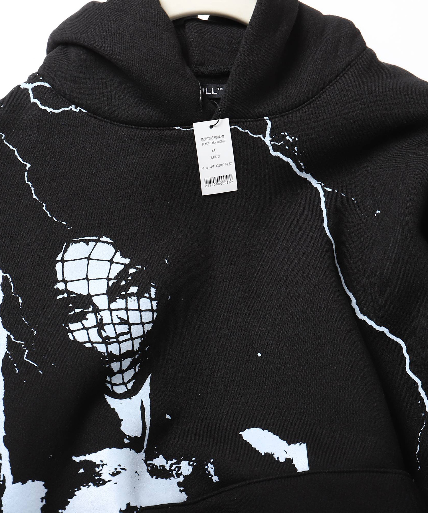 BLACK TYRA HOODIE（RIOT HILL）｜TATRAS CONCEPT STORE タトラス公式通販サイト