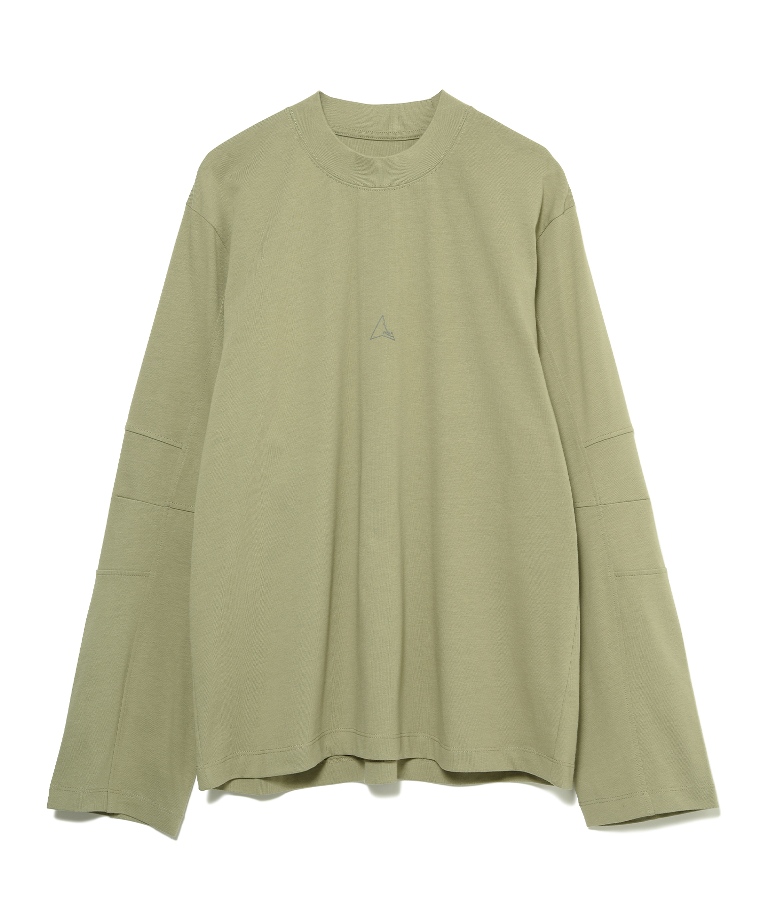 ROA T-SHIRT LONG SLEEVE KHAKI/35 サイズ:S,M,L ロングスリーブカットソー メンズ