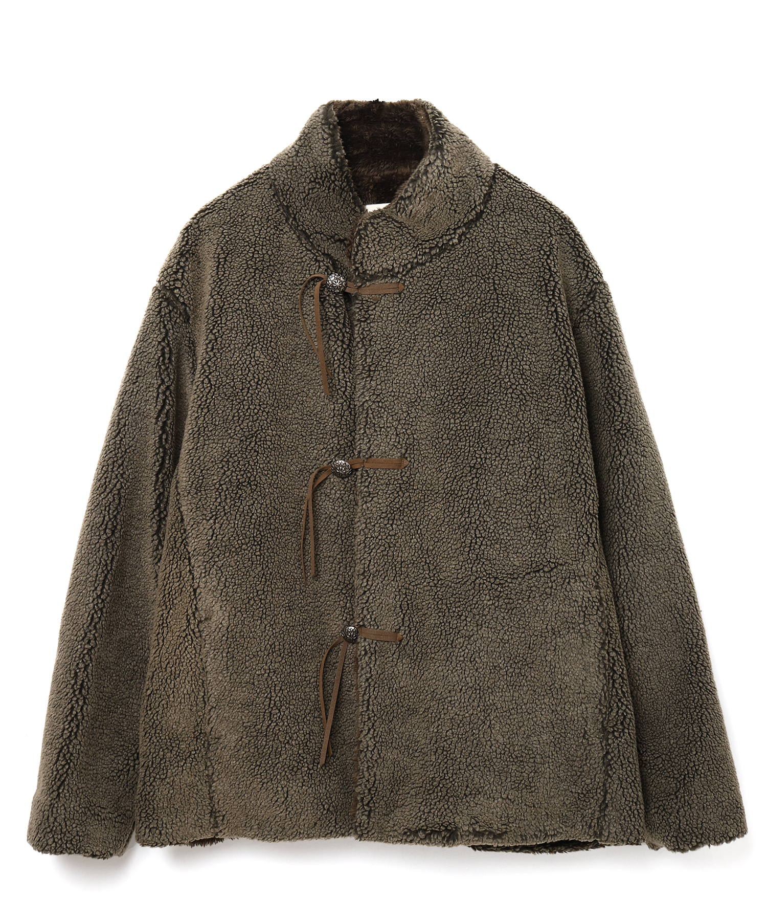 【公式】SEAGREEN (シーグリーン) WARM BEAR FLEECE KHAKI/35 サイズ:01,02,03,04 ブルゾン メンズ