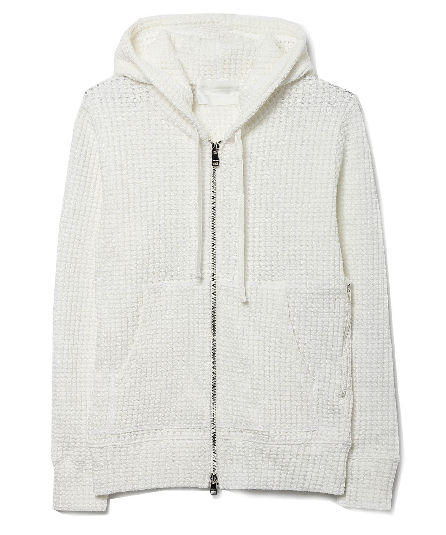 【公式】SEAGREEN (シーグリーン) BIG WAFFLE hoodie CAVIANA WHITE/10 サイズ:01,02,03,04,05 パーカー・スウェット メンズ