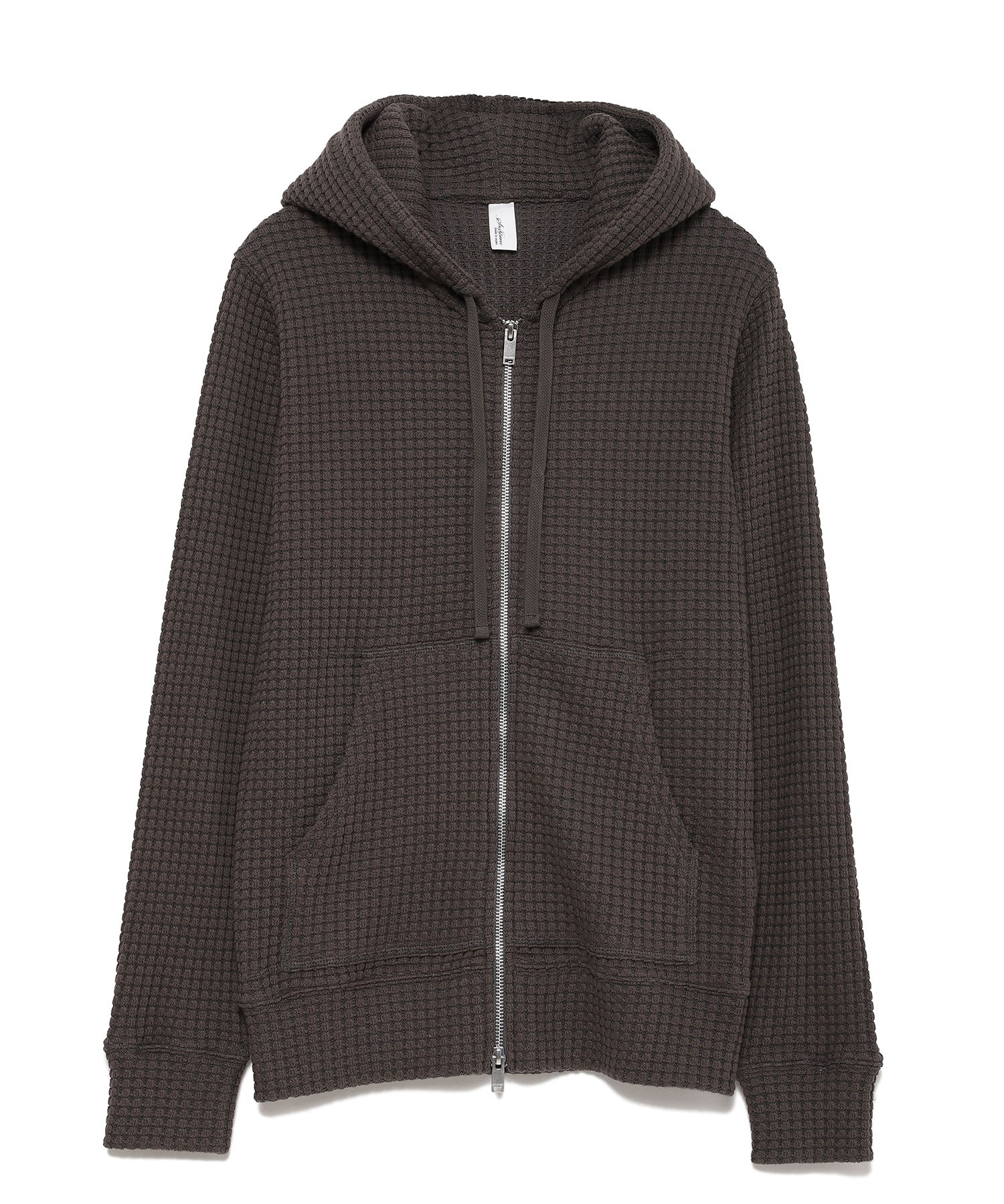 【公式】SEAGREEN (シーグリーン) BIG WAFFLE hoodie GRAY/07 サイズ:01,02,03,04,05 パーカー・スウェット メンズ