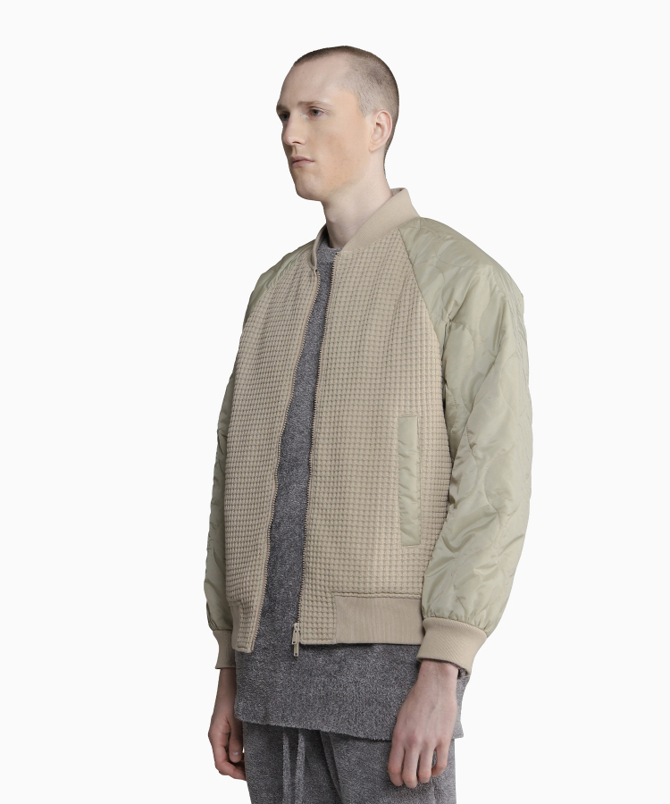 BIG WAFFLE blouson（SEAGREEN）｜TATRAS CONCEPT STORE