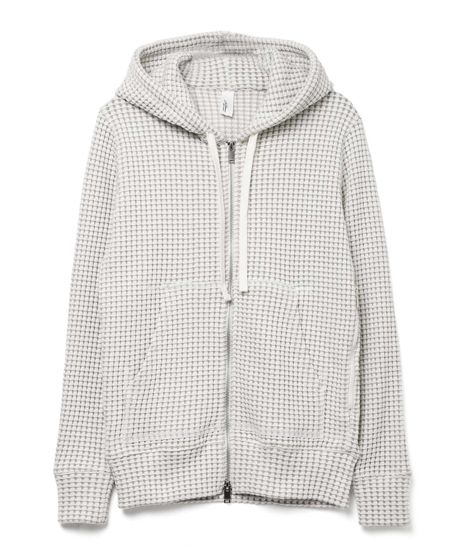 【公式】SEAGREEN (シーグリーン) BIG WAFFLE hoodie IVORY/15 サイズ:01,02,03,04,05 パーカー・スウェット メンズ