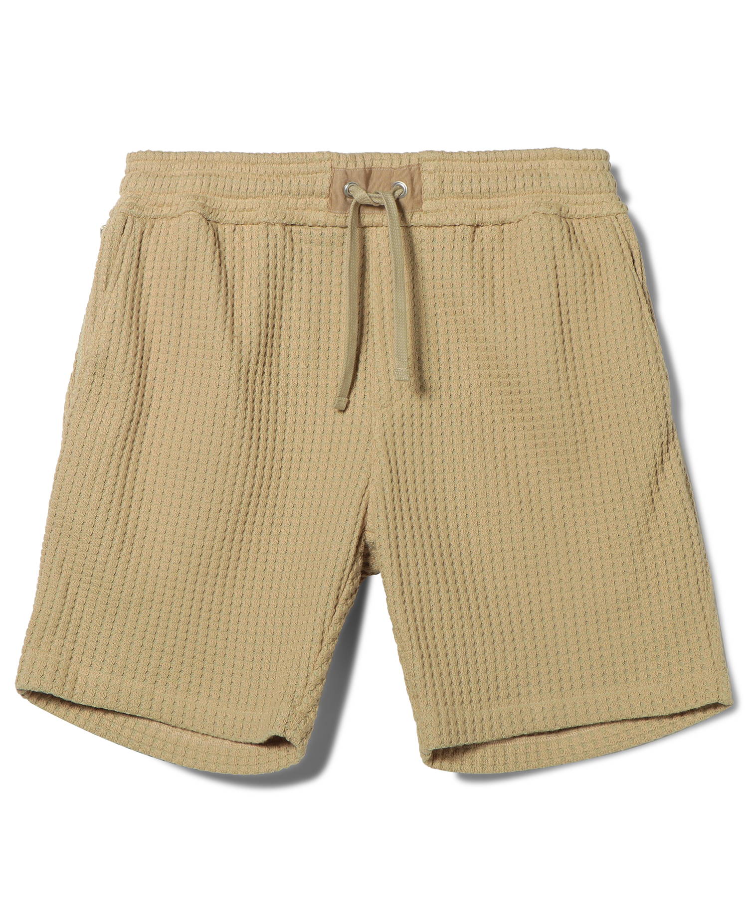 【公式】SEAGREEN (シーグリーン) BIG WAFFLE shorts BEIGE/27 サイズ:01,02,03,04,05 ショートパンツ メンズ