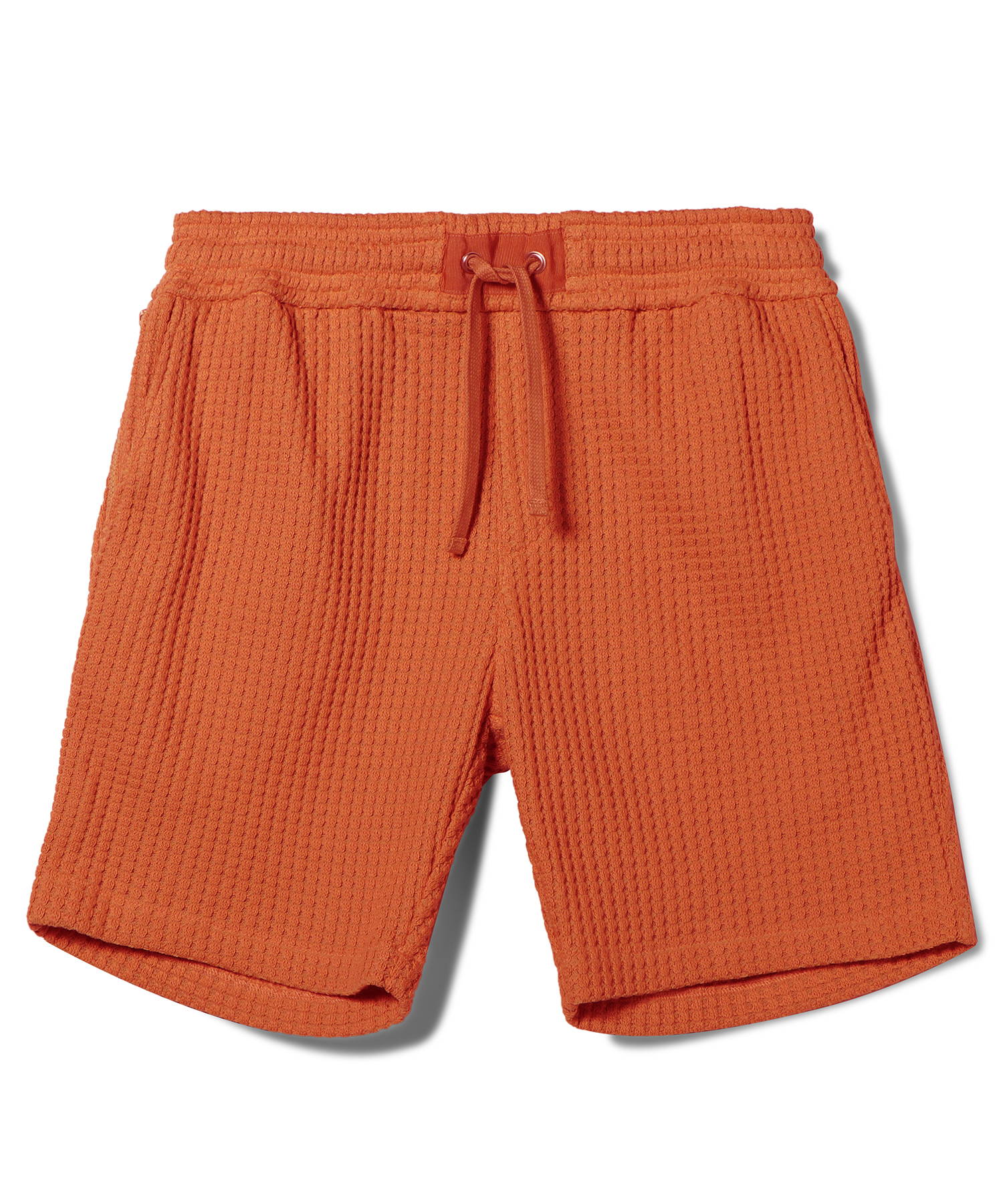 【公式】SEAGREEN (シーグリーン) BIG WAFFLE shorts ORANGE/71 サイズ:01,02,03,04,05 ショートパンツ メンズ