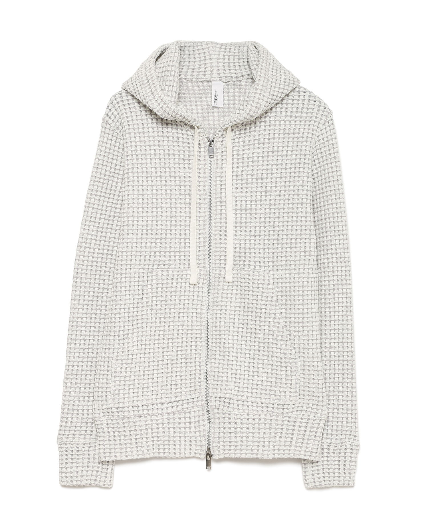 【公式】SEAGREEN (シーグリーン) BIG WAFFLE HOODIE IVORY/15 サイズ:01,02,03,04,05 パーカー・スウェット メンズ