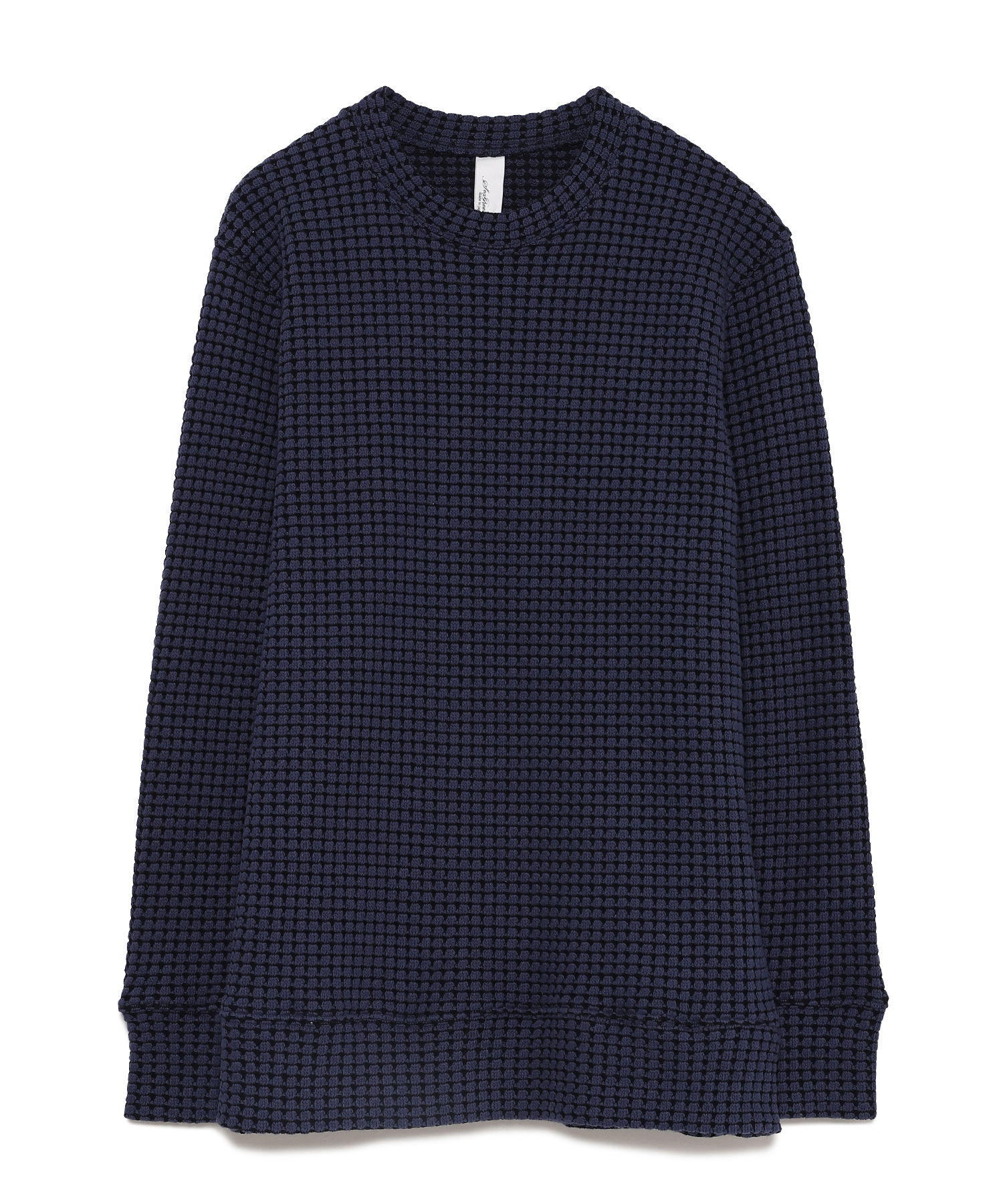 【公式】SEAGREEN (シーグリーン) BIG WAFFLE PULLOVER NAVY/40 サイズ:01,02,03,04 パーカー・スウェット メンズ